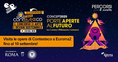 Vieni a visitare le opere di Contesteco a Euroma2 fino al 10 settembre 2025