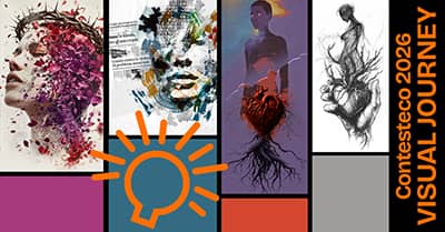 Il percorso visivo del visual di Contesteco 2026