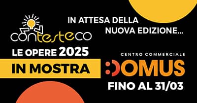 Le opere di Contesteco 2025 in mostra al Domus a Roma fino al 31 marzo 2026