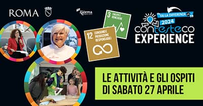 Le attività di Sabato 27 Aprile di Contesteco Experience
