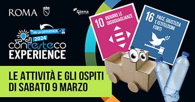 Programma attività Contesteco Experience Sabato 9 Marzo