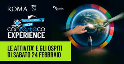 Il programma di contesteco experience di sabato 24 febbraio